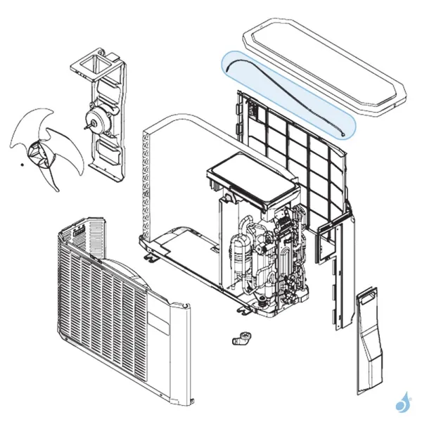 Sonde Extérieure pour unité extérieure Atlantic Fujitsu Réf. 897351