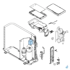 Bobine d'arrêt pour unité extérieure Atlantic Fujitsu Réf. 898406 2
