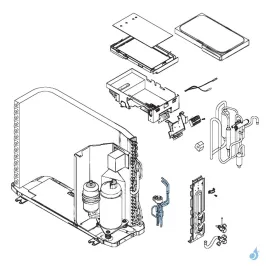 Détendeur pour unité extérieure Atlantic Fujitsu Réf. 897269 2