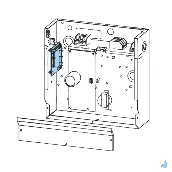 Platine régulation pour climatisation Atlantic Fujitsu ARYA45LATN LATU Réf. 891850