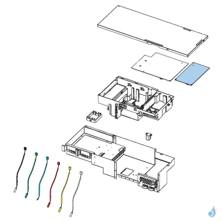 Platine Alimentation pour unité extérieure Atlantic Fujitsu AOYA36/45LATL Réf. 897313