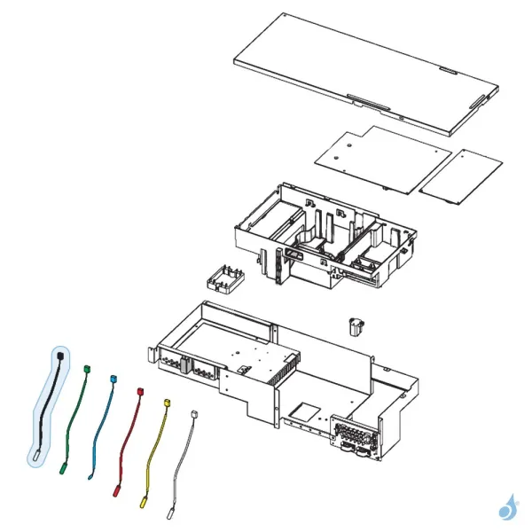 Sonde Radiateur pour unité extérieure Atlantic Fujitsu Réf. 897357