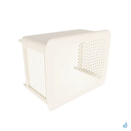 Cache climatisation OUTSTEEL Modèle Mural Bubbles RAL 9001