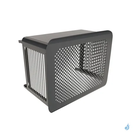 Cache climatisation OUTSTEEL Modèle Mural Bubbles RAL 7016