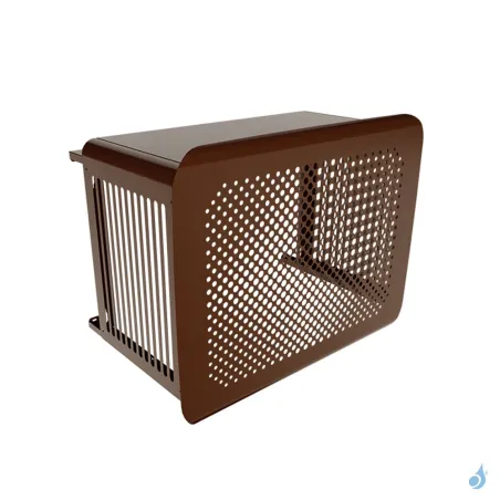 Cache climatisation OUTSTEEL Modèle Mural Bubbles RAL 8014