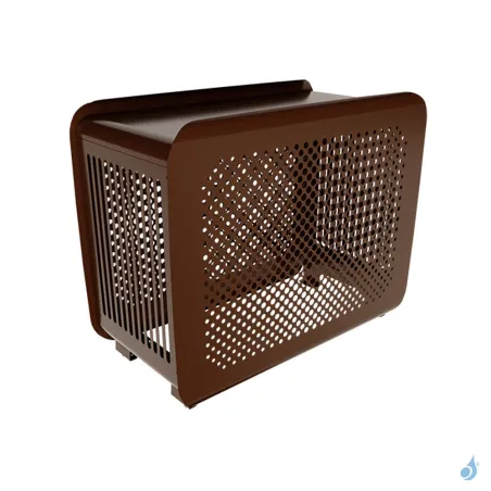 Cache climatisation OUTSTEEL Modèle Complet Bubbles RAL 8014