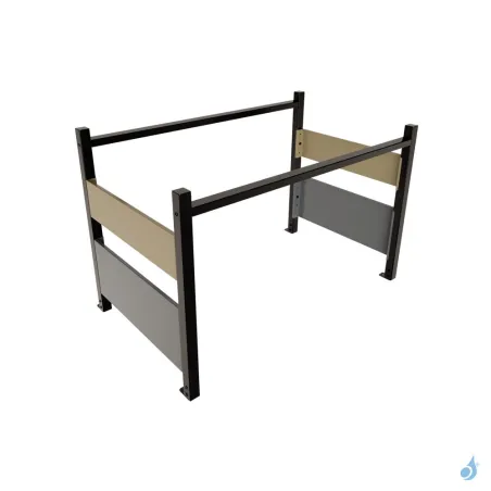 Cache climatisation OUTSTEEL Modèle Colors - RAL 7002/RAL 7016