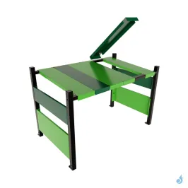 Cache climatisation OUTSTEEL Modèle Colors - RAL 6005/RAL 6017