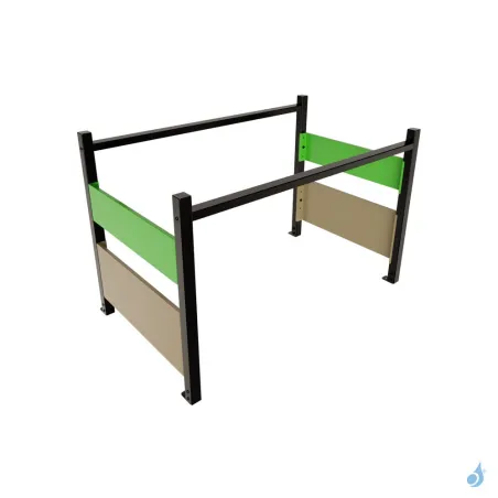 Cache climatisation OUTSTEEL Modèle Colors - RAL 6017/RAL 7002