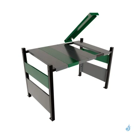 Cache climatisation OUTSTEEL Modèle Colors - RAL 6005/RAL 7016