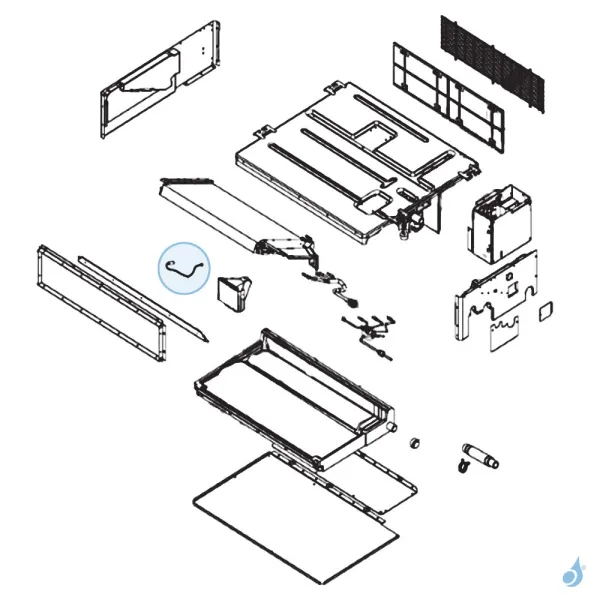 Sonde Évaporateur pour unité intérieure gainable Atlantic Fujitsu Réf. 898827