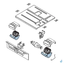 Enveloppe Turbine Basse pour climatisation gainable Atlantic Fujitsu Réf. 898598 2