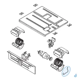 Sonde Reprise pour climatisation gainable Atlantic Fujitsu Réf. 898603 2