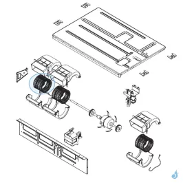 Turbine pour climatisation gainable Atlantic Fujitsu Réf. 898614 2