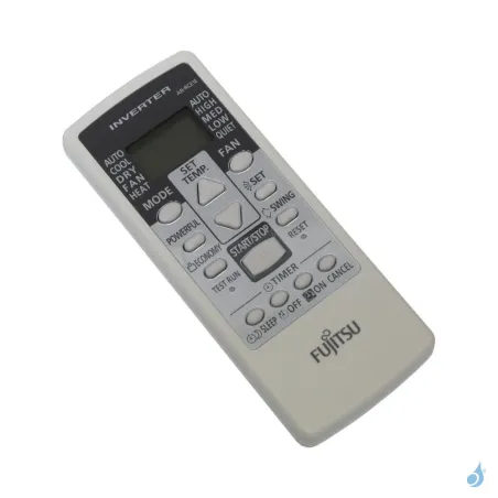 Télécommande IR Atlantic Fujitsu pour unités ASYG7/09/12LLCC Réf. 898849
