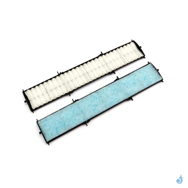 Lot de 2 Filtres Électrostatique/Désodorisant pour climatisation Atlantic Fujitsu Réf. 891247