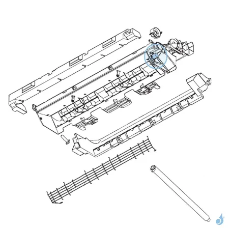 Moteur Volet pour climatisation Atlantic Fujitsu LLCA LLCE Réf. 898860
