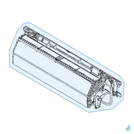 Évaporateur Complet pour climatisation Atlantic Fujitsu LLCC LLCE Réf. 898861 2