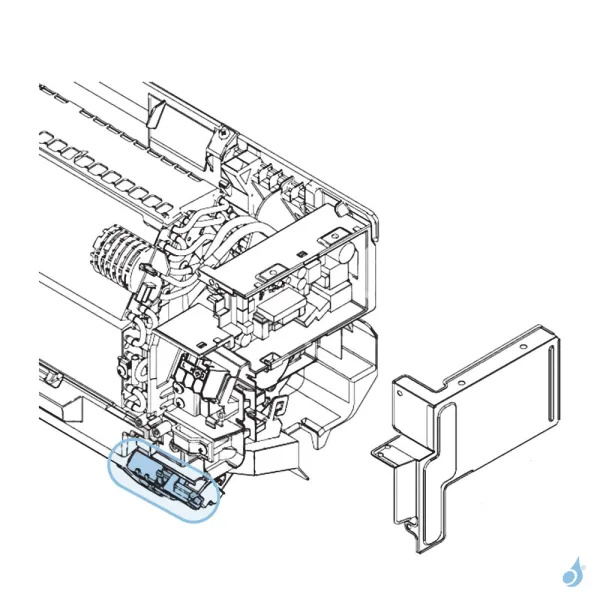 Platine IR pour climatisation Atlantic Fujitsu LLCC LLCE Réf. 898856