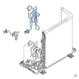 Vanne 4 Voies + Vanne 3 Voie 3/8 Gaz Atlantic Fujitsu Réf. 897077 2
