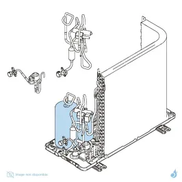 Compresseur pour unité extérieure Atlantic Fujitsu Réf. 897076