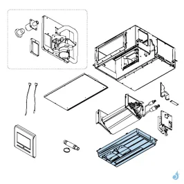 Bac à Condensats pour climatisation gainable Atlantic Fujitsu Réf. 897208 2