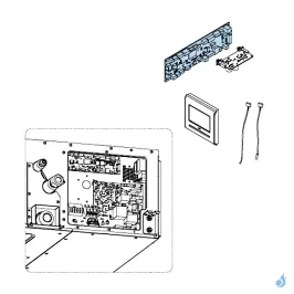 Platine Régulation pour climatisation gainable Atlantic Fujitsu ARYG45LHTB Réf. 897167 2
