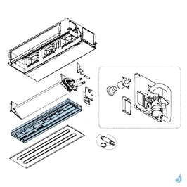 Bac à Condensats pour climatisation gainable Atlantic Fujitsu Réf. 897162 2