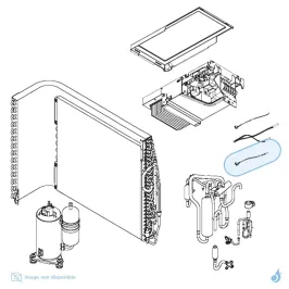 Sonde Compresseur pour unité Atlantic Fujitsu Réf. 898943