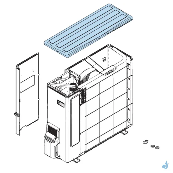 Toit Seul pour unité extérieure Atlantic Fujitsu Réf. 897365