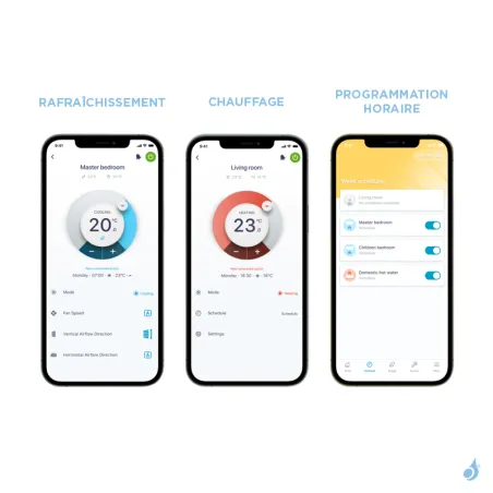 Climatisation mono split DAIKIN Emura 3 Blanc 5.0kW FTXJ50AW + RXJ50A FTXJ-AW WiFi Pompe à chaleur Réversible et silencieuse
