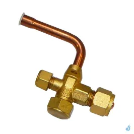 Vanne 3 Voies 3/8 Liquide pour unité extérieure Atlantic Fujitsu Réf. 898315