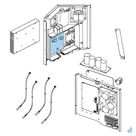 Platine Transistor pour unité extérieure Atlantic Fujitsu Réf. 897333 2