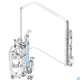 Bouteille de Stockage pour unité extérieure Atlantic Fujitsu Réf. 897251 2