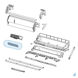 Filtres Purificateurs pour climatisation Atlantic Fujitsu ASYB09/12/18LDC Réf. 891753 2