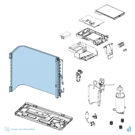 Condenseur pour unité extérieure Atlantic Fujitsu Réf. 898193