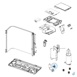 Vanne 2 Voies 1/4 Liquide pour unité extérieure Atlantic Fujitsu Réf. 898367 2