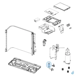 Silencieux pour unité extérieure Atlantic Fujitsu Réf. 898190 2