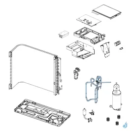 Vanne 4 Voies pour unité extérieure Atlantic Fujitsu Réf. 898194 2