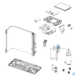 Bobine Vanne 4 Voies pour unité extérieure Atlantic Fujitsu Réf. 898452 2