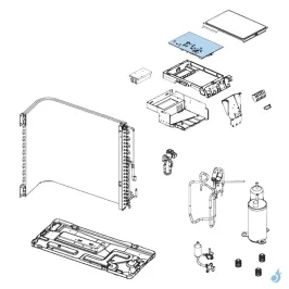 Platine Régulation pour unité extérieure Atlantic Fujitsu AOYG14LEC Réf. 898807 2