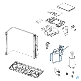 Vanne 4 Voies pour unité extérieure Atlantic Fujitsu AOYG12LEC Réf. 898799 2