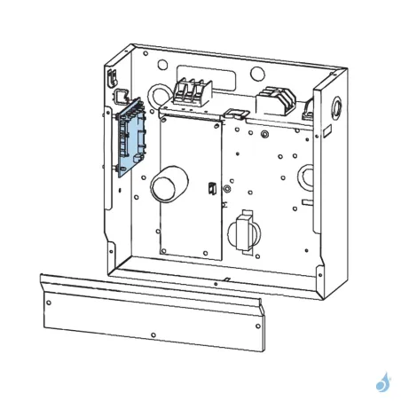 Platine régulation pour climatisation Atlantic Fujitsu ARYA36LCTU Réf. 898847