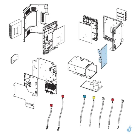 Platine Alimentation pour unité extérieure Atlantic Fujitsu AOYD36/45/54LATT Réf. 898321