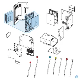 Platine Inverter pour unité extérieure Atlantic Fujitsu AOYD36/45/54LATT Réf. 898324 2