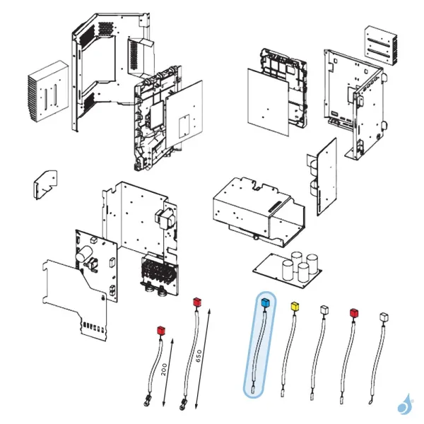 Sonde Compresseur CN27 pour unité extérieure Atlantic Fujitsu AOYD36/45/54LATT Réf. 898326
