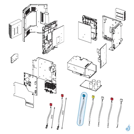 Sonde Compresseur CN27 pour unité extérieure Atlantic Fujitsu AOYD36/45/54LATT Réf. 898326