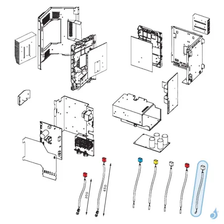 Sonde Extérieure CN26 pour unité extérieure Atlantic Fujitsu AOYD36/45/54LATT Réf. 898330