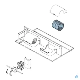 Turbine pour climatisation gainable Atlantic Fujitsu Réf. 898909 2
