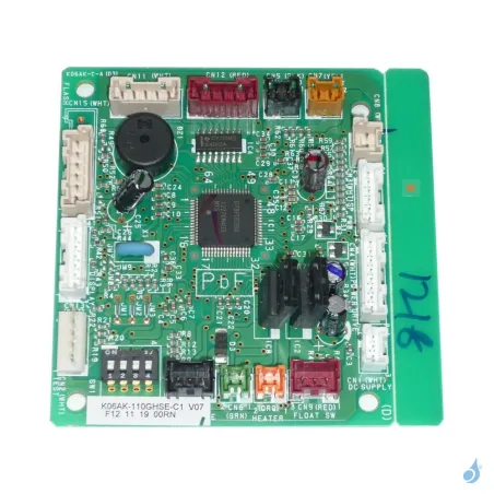 Platine Régulation pour climatisation gainable Atlantic Fujitsu ARYG45LMLA Réf. 898917